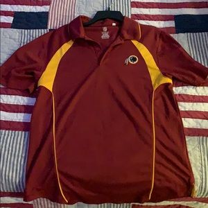 Redskins Quarter Button